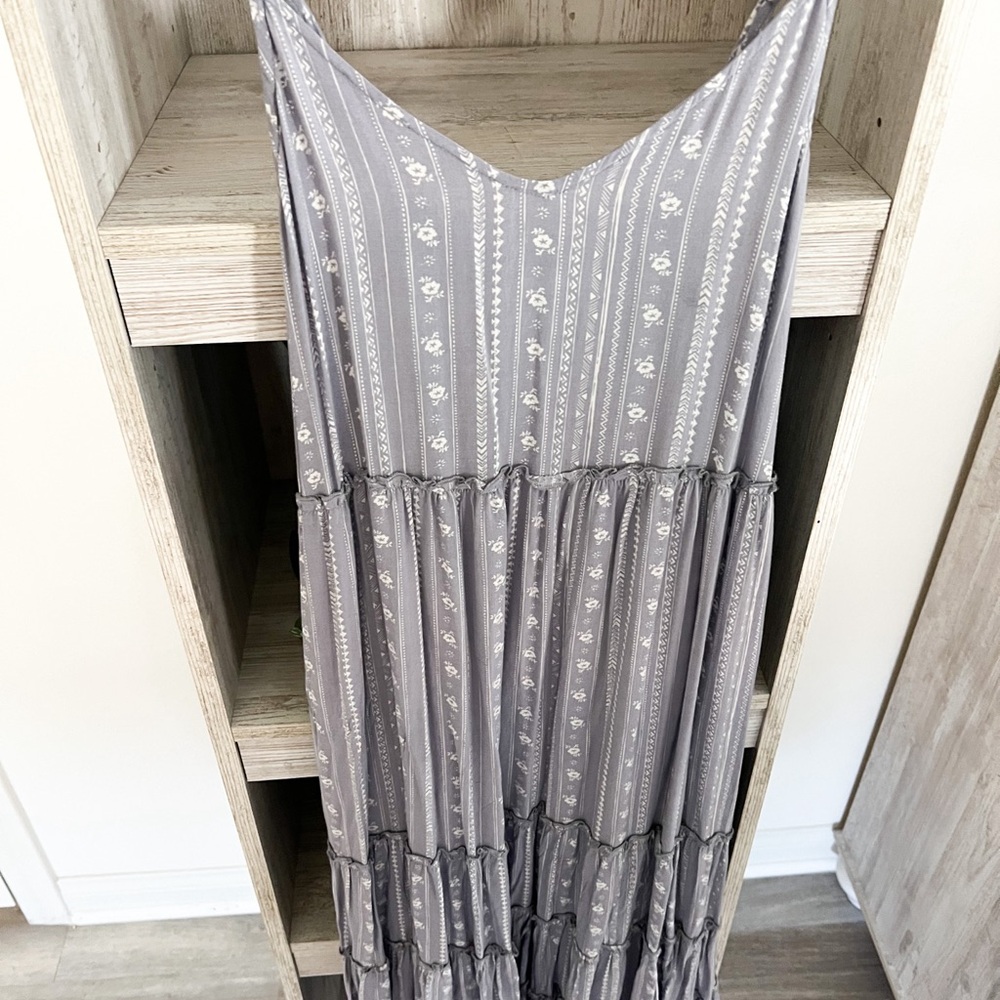 Flowy Floral Midi Dress